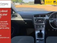 Used VW Golf VII Match 2015 Black Hatchback