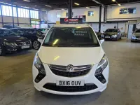 Used Vauxhall Zafira SRi 170 HP (125 kW) 2016 White MPV