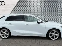 Used Audi A3 S-Line 150 HP (110 kW) 2023 White Sedan
