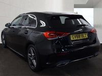 Used Mercedes A180 AMG line 116 HP (85 kW) 2019 Black Hatchback