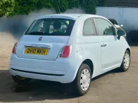 Used Fiat 500 Pop 69 HP (50 kW) 2010 Blue Hatchback