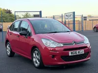 Used Citroën C3 PureTech 2016 Red Hatchback