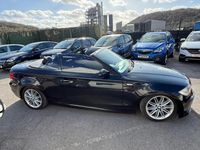 Used BMW 120 Cabriolet M Sport 2009 Black Cabriolet