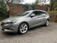 Begagnad Vauxhall Astra SRi 150 HK (110 kW) 2017 Grå Kombi
