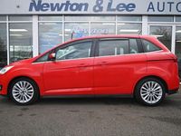 Used Ford Grand C-Max Titanium 120 HP (88 kW) 2017 Red MPV