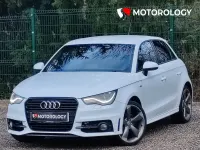 Used Audi A1 Sportback Black Edition 138 HP (101 kW) 2014 White Hatchback