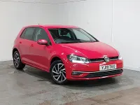 Used VW Golf VII Match 115 HP (84 kW) 2019 Red Hatchback