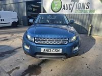 Used Land Rover Range Rover evoque Pure 2013 Blue Estate