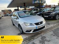 Begagnad Seat Ibiza I-Tech 105 HK (77 kW) 2014 Silver Halvkombi