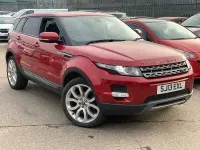 Used Land Rover Range Rover evoque Pure 2013 Red SUV