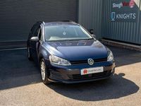 Used VW Golf VII SE 105 HP (77 kW) 2013 Blue Estate
