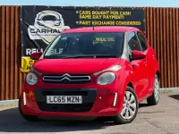 Used Citroën C1 Feel 82 HP (60 kW) 2015 Red Hatchback