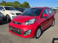 Used Kia Picanto 84 HP (61 kW) 2014 Red Hatchback