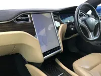 Used Tesla Model S 278 kW (378 HP) 2016 Blue Hatchback