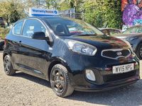Used Kia Picanto Air 68 HP (50 kW) 2015 Black Hatchback