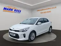 Used Kia Rio 84 HP (61 kW) 2019 White Hatchback