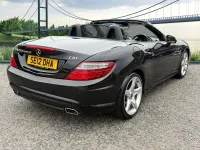 Used Mercedes SLK250 AMG 201 HP (147 kW) 2012 Black Cabriolet
