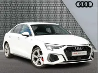 Used Audi A3 S-Line 108 HP (79 kW) 2022 White Sedan