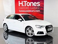 Used Audi A3 Sportback S-Line 116 HP (85 kW) 2018 White Hatchback