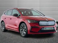 Used Skoda Enyaq iV SportLine 194 kW (265 HP) 2022 Red SUV