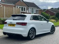 Used Audi S3 Sportback Advanced 300 HP (220 kW) 2015 White Hatchback
