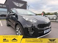 Used Kia Sportage GT-Line S 182 HP (133 kW) 2017 Black SUV