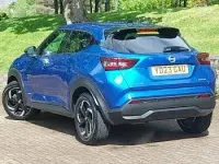 Second-hand Nissan Juke N-Connecta 143 CP (105 kW) 2023 Albastru SUV