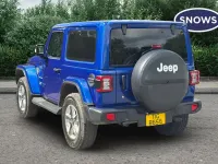 Used Jeep Wrangler Sahara 268 HP (197 kW) 2019 Blue SUV