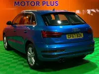 Used Audi Q3 S-Line 150 HP (110 kW) 2018 Blue SUV