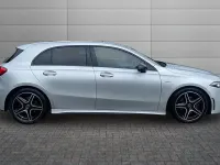 Used Mercedes A200 AMG line 161 HP (118 kW) 2022 Iridium silver Hatchback