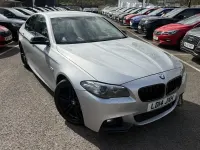 Used BMW ActiveHybrid 5 M Sport 335 HP (246 kW) 2014 Silver Sedan