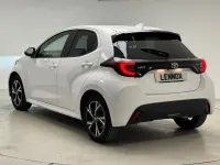 Used Toyota Yaris Hybrid Design 2024 White Hatchback