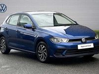 Used VW Polo Life 95 HP (69 kW) 2023 Blue Hatchback