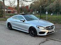 Used Mercedes C250 AMG Line Premium Plus 2016 Silver Coupe