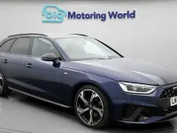 Used Audi A4 Black Edition 150 HP (110 kW) 2024 Blue Estate