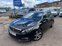 Used Peugeot 308 Allure 130 HP (95 kW) 2019 Black Hatchback