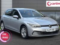 Used VW Golf VII Life 110 HP (80 kW) 2021 Silver Hatchback