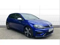 Used VW Golf VII R 300 HP (220 kW) 2019 Blue Hatchback