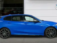 Used BMW M135 M Sport 306 HP (225 kW) 2020 Blue Hatchback