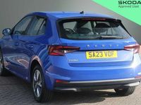 Used Skoda Fabia SE L 110 HP (80 kW) 2023 Blue Hatchback
