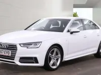 Begagnad Audi A4 S-Line 150 HK (110 kW) 2017 Vit Sedan