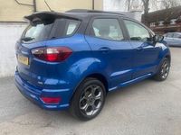 Used Ford Ecosport ST-Line 125 HP (91 kW) 2018 Blue SUV