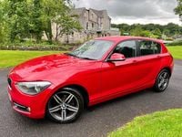 Used BMW 116 Sport Line 2014 Red Hatchback
