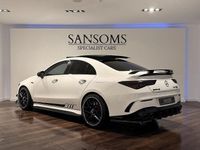 Used Mercedes CLA45 AMG 421 HP (309 kW) 2021 White Coupe