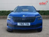 Used Skoda Kamiq Monte Carlo 116 HP (85 kW) 2020 Blue SUV