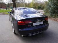 Used Audi S8 Comfort 2017 Blue Sedan
