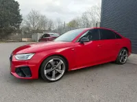 Used Audi A4 Black Edition 245 HP (180 kW) 2020 Red Sedan