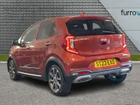 Used Kia Picanto X-Line 65 HP (47 kW) 2023 Orange Hatchback