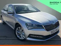 Used Skoda Superb SE 147 HP (108 kW) 2024 Brilliant silver metallic Hatchback