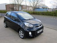 Used Kia Picanto 66 HP (48 kW) 2016 Black Hatchback